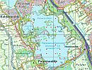 Figuur 1. Overzicht van de meetlocaties in het Paterwoldse meer. Pag. 10. Watersysteemonderzoek Paterswoldsemeer