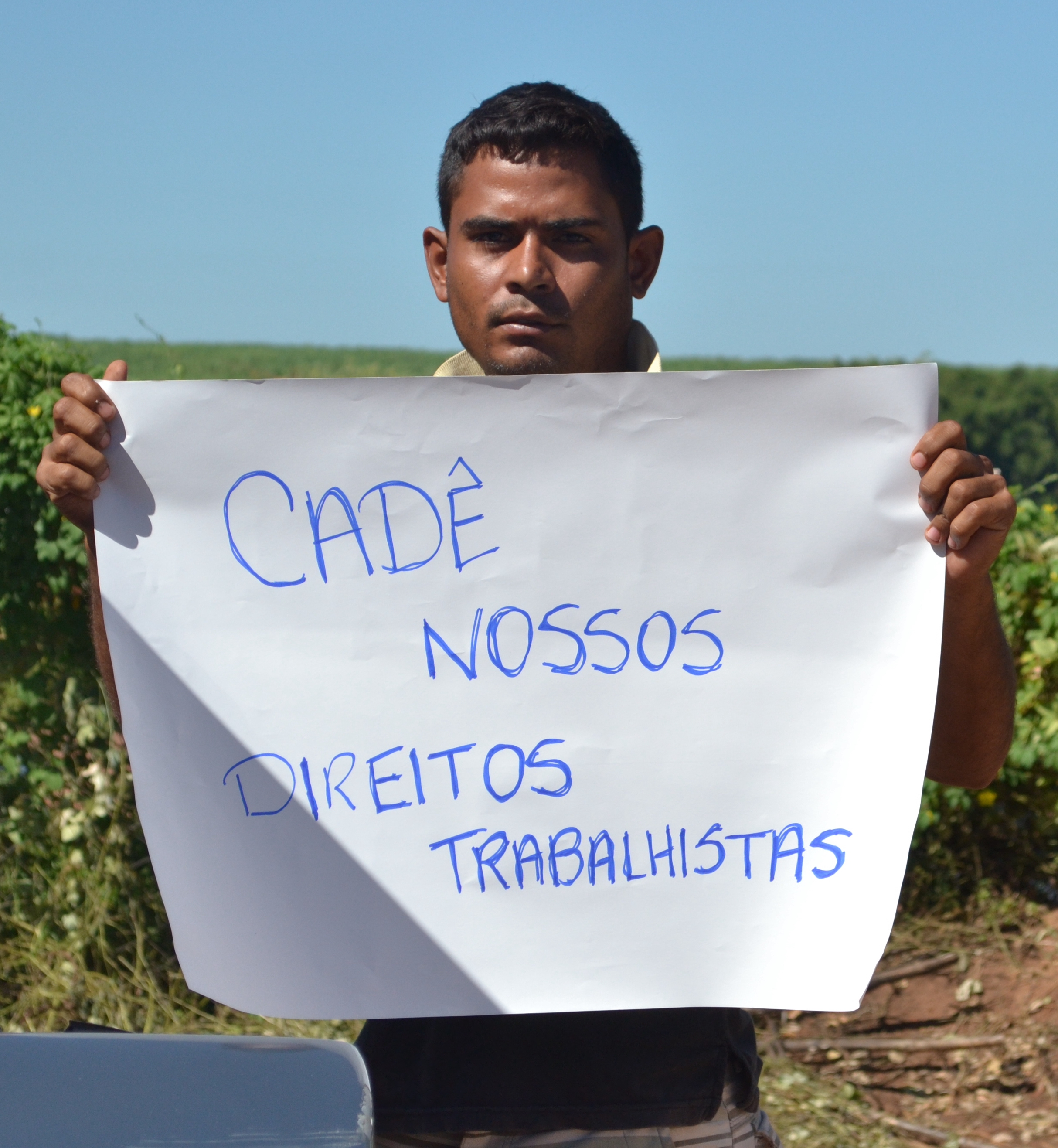 Strike of migrant sugarcane workers: "Where are our labor rights?", Source: Centro de Estudos do Trabalho, Ambiente e Saúde (Unesp Presidente Prudente), 2016